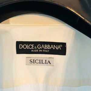 Dolce Gabana Tuxedo shirt